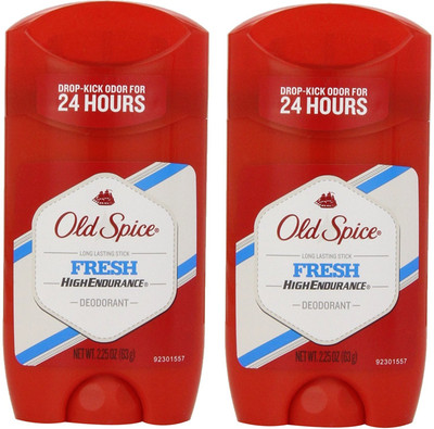 

Old Spice High Endurance Long Lasting Stick Fresh Scent Anti-Perspirant Deodorant Stick - For Men(63 g)