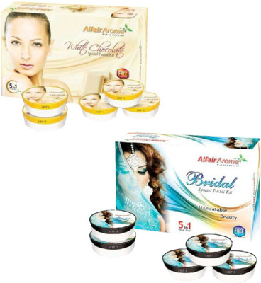 

Alfair Aroma White Chocolate Bridal Facial Kit 900 g(Set of 2)