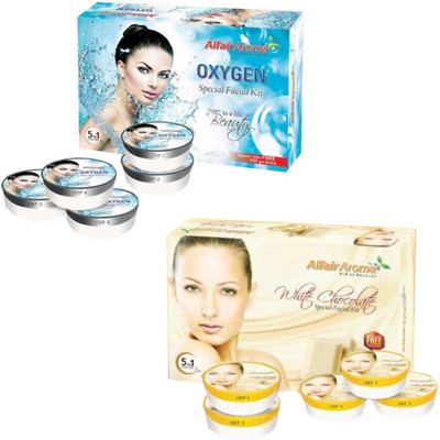 

Alfair Aroma Oxygen White Chocolate Facial Kit 900 g(Set of 2)