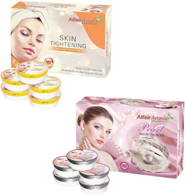 

Alfair Aroma Skin Tightening Pearl Facial Kit 900 g(Set of 2)