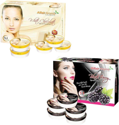 

Alfair Aroma White Chocolate BlakBerry Facial Kit 900 g(Set of 2)