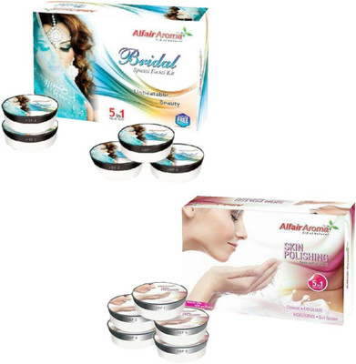 

Alfair Aroma Bridal Skin Polishing Facial Kit 900 g(Set of 2)