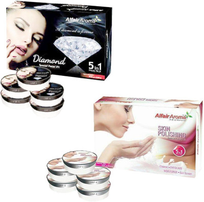 

Alfair Aroma Diamond Skin Polishing Facial Kit 900 g(Set of 2)