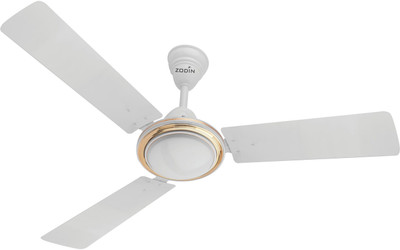 

zodin Rapid 1200mm High Speed 3 Blade Ceiling Fan(White, Pack of 1)