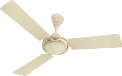 

zodin zodinfan12 3 Blade Ceiling Fan(lvory, Pack of 1), Ivory
