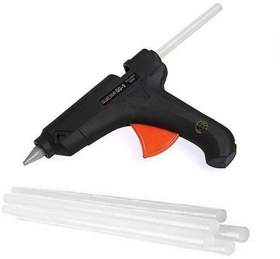 

Gadget Deals 80 watt with on off Switch and 5 hot melt sticks Standard Temperature Corded Glue Gun(11 mm)