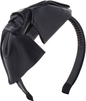 

Fayon Designer Modern Black Bowknot Hair Band Hair Band(Black)