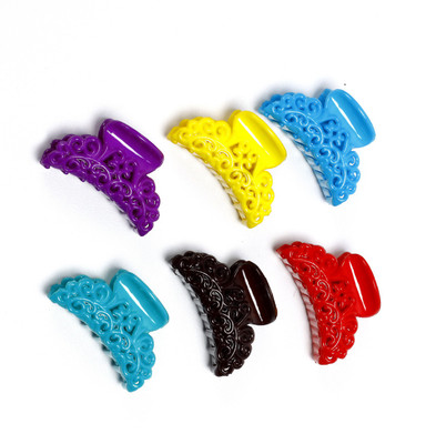 

Sringhar Hair Claws pack of 6 Multi color unbreakble Hair Claw(Multicolor)