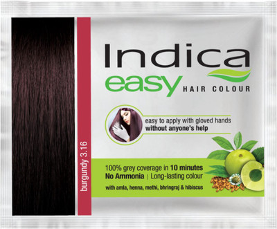 

Indica Easy Hair Color(Burgundy 3.16)