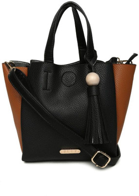 Elle Tote(Black, Brown)