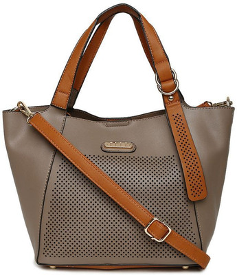 

Elle Tote(Khaki, Grey), Grey;khaki