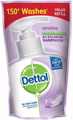 

Dettol Sensitive Handwash(175 ml, Pouch, Pack of 2)