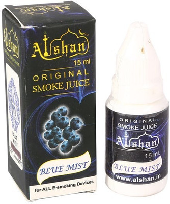 70% OFF on Alshan E-Liquid Blue Mist Assorted Hookah Flavor(15ml g) on  Flipkart | PaisaWapas.com