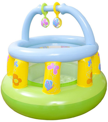 

Intex ® Original Inflatable Soft Sides My First Gym Play Center Bouncer For Small Kids Inflatable Bouncer, Play Gym(Multicolor)