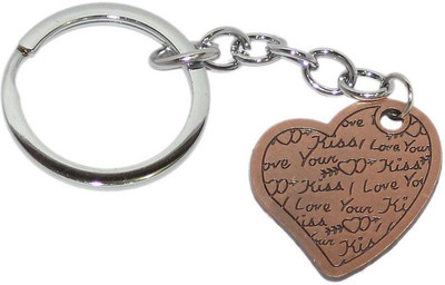 

Aura Heart Shape I Love You Engraved Key Chain