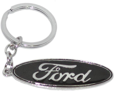 

Aura Imported Oval Shape Ford Logo Key Chain