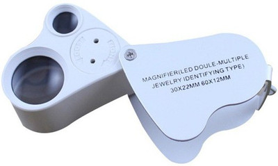 TARGET PLUS DUAL LENS 30X60X 30X60X Magnifying Glass(White)