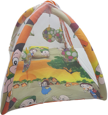 

GoodStart Polyester Infants Mattress With Mosquito Net Mosquito Net(Orange)