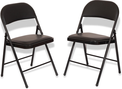 EROS Metal Outdoor Chair(Black, Pre-assembled)