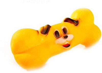 

jeewan dog toy bone shape with squzzy toy Plastic Bone For Dog