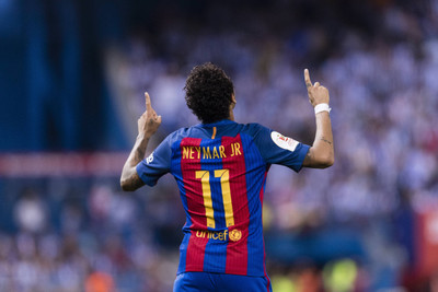 

KumkumArts Neymar Poster 12 x 18 Inch HD Quality Material Gloss Paper Paper Print(18 inch X 12 inch, Rolled)