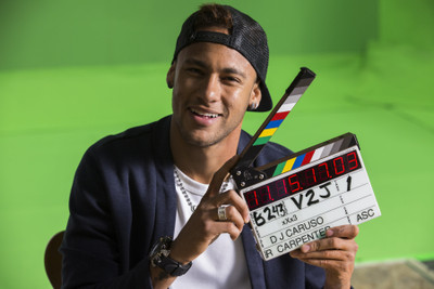

KumkumArts Neymar Poster 12 x 18 Inch HD Quality Material Gloss Paper Paper Print(18 inch X 12 inch, Rolled)