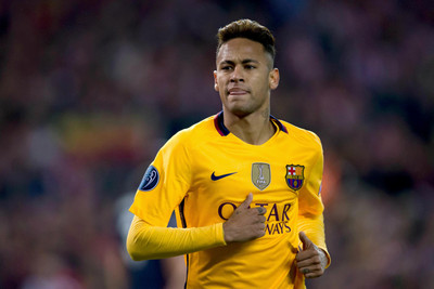 

KumkumArts Neymar Poster 12 x 18 Inch HD Quality Material Gloss Paper Paper Print(18 inch X 12 inch, Rolled)