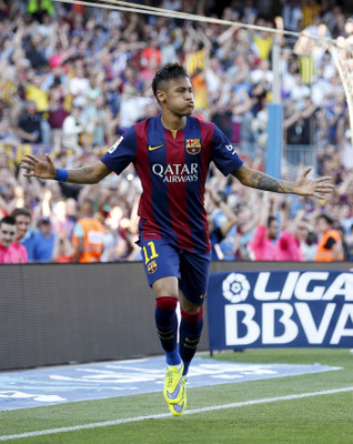 

KumkumArts Neymar Poster 12 x 18 Inch HD Quality Material Gloss Paper Paper Print(18 inch X 12 inch, Rolled)