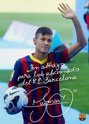 

KumkumArts Neymar Poster 12 x 18 Inch HD Quality Material Gloss Paper Paper Print(18 inch X 12 inch, Rolled)