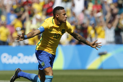 KumkumArts Neymar Poster 12 x 18 Inch HD Quality Material Gloss Paper Paper Print(18 inch X 12 inch, Rolled)