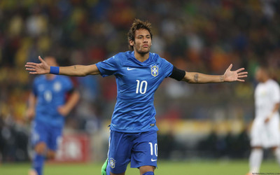 

KumkumArts Neymar Poster 12 x 18 Inch HD Quality Material Gloss Paper Paper Print(18 inch X 12 inch, Rolled)