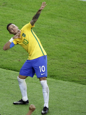 

KumkumArts Neymar Poster 12 x 18 Inch HD Quality Material Gloss Paper Paper Print(18 inch X 12 inch, Rolled)