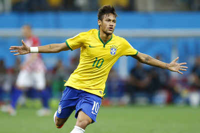 

KumkumArts Neymar Poster 12 x 18 Inch HD Quality Material Gloss Paper Paper Print(18 inch X 12 inch, Rolled)