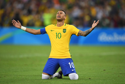 

KumkumArts Neymar Poster 12 x 18 Inch HD Quality Material Gloss Paper Paper Print(18 inch X 12 inch, Rolled)
