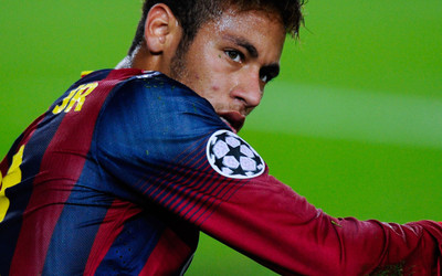 

KumkumArts Neymar Poster 12 x 18 Inch HD Quality Material Gloss Paper Paper Print(18 inch X 12 inch, Rolled)
