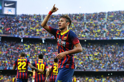

KumkumArts Neymar Poster 12 x 18 Inch HD Quality Material Gloss Paper Paper Print(18 inch X 12 inch, Rolled)
