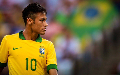 

KumkumArts Neymar Poster 12 x 18 Inch HD Quality Material Gloss Paper Paper Print(18 inch X 12 inch, Rolled)