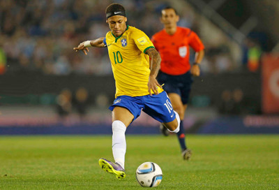 

KumkumArts Neymar Poster 12 x 18 Inch HD Quality Material Gloss Paper Paper Print(18 inch X 12 inch, Rolled)