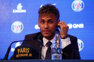 

KumkumArts Neymar Poster 12 x 18 Inch HD Quality Material Gloss Paper Paper Print(18 inch X 12 inch, Rolled)