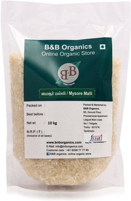 

B&B Organics Mysore Malli Boiled Rice (Medium Grain, Boiled)(10)