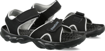 

REEBOK Men BLACK/LIGHT GREY Sports Sandals