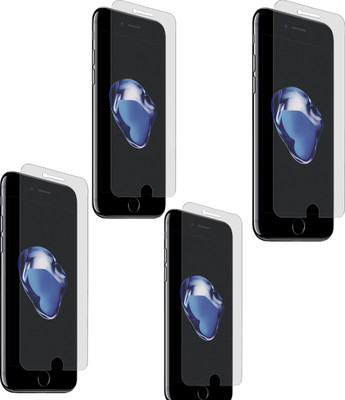 

Chappie Moustache Screen Guard for Apple Iphone 8, Transparent