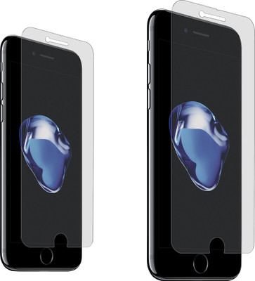 

Chappie Moustache Screen Guard for Apple Iphone 8, Transparent