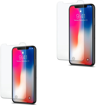

Chappie Moustache Screen Guard for Apple iPhone X, Transparent