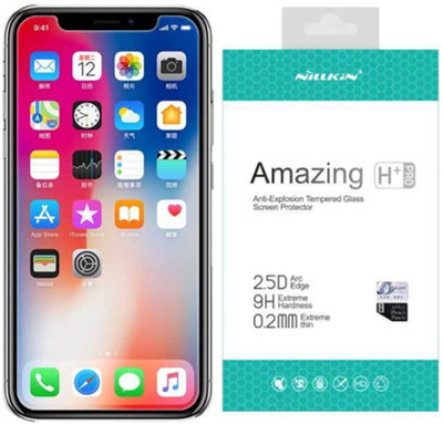Nillkin Tempered Glass Guard for Apple iPhone X(Pack of 1)