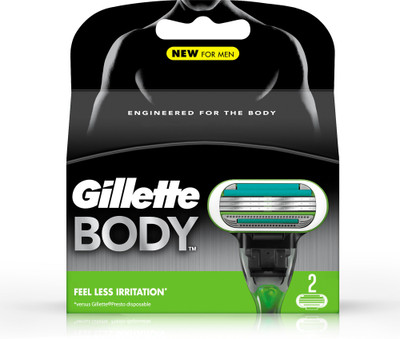 

Gillette Body Cartridge(Pack of 2)