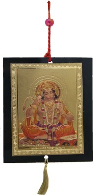 

DivyaMantra Car Decoration Rear View Mirror Hanging Accessories Shri Hanuman Decorative Showpiece - 36 cm(Plastic, Yellow)