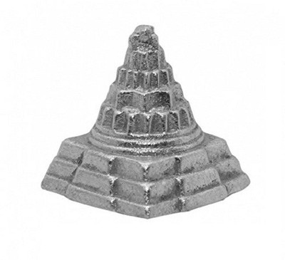 

AIR9999 Parad SHREE YANTRA ( PARA ) Decorative Showpiece - 3 cm(Iron, Silver)