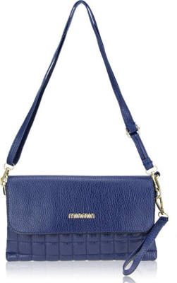 

ZEVORA Women Casual Blue PU Sling Bag