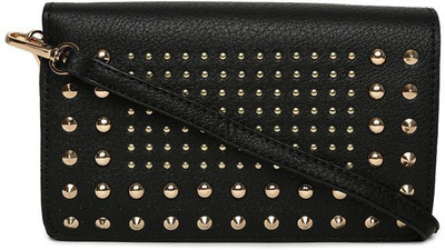 

Elle Women Casual Black Genuine Leather Sling Bag